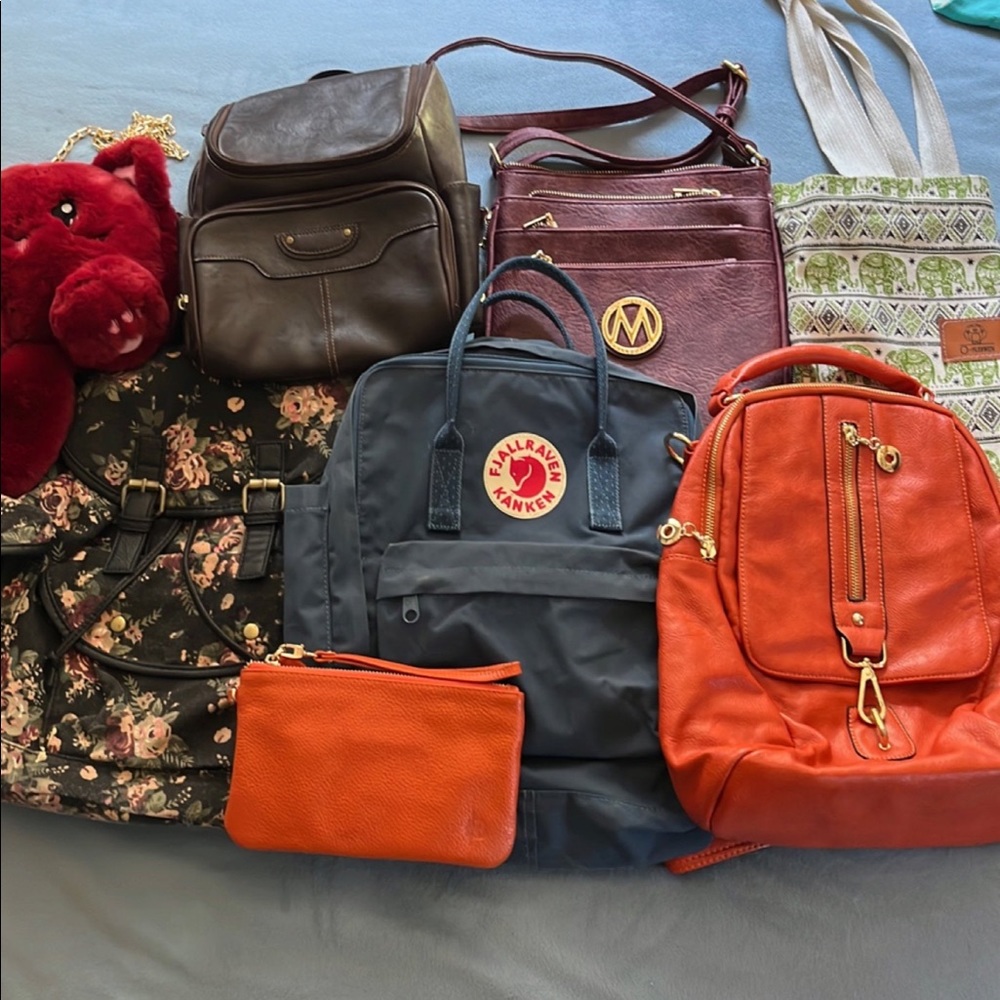 Lot of bags, sold individually or in groups